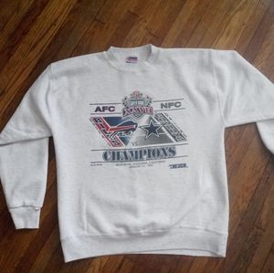Vintage Buffalo Bills Dallas Cowboys Sweatshirt